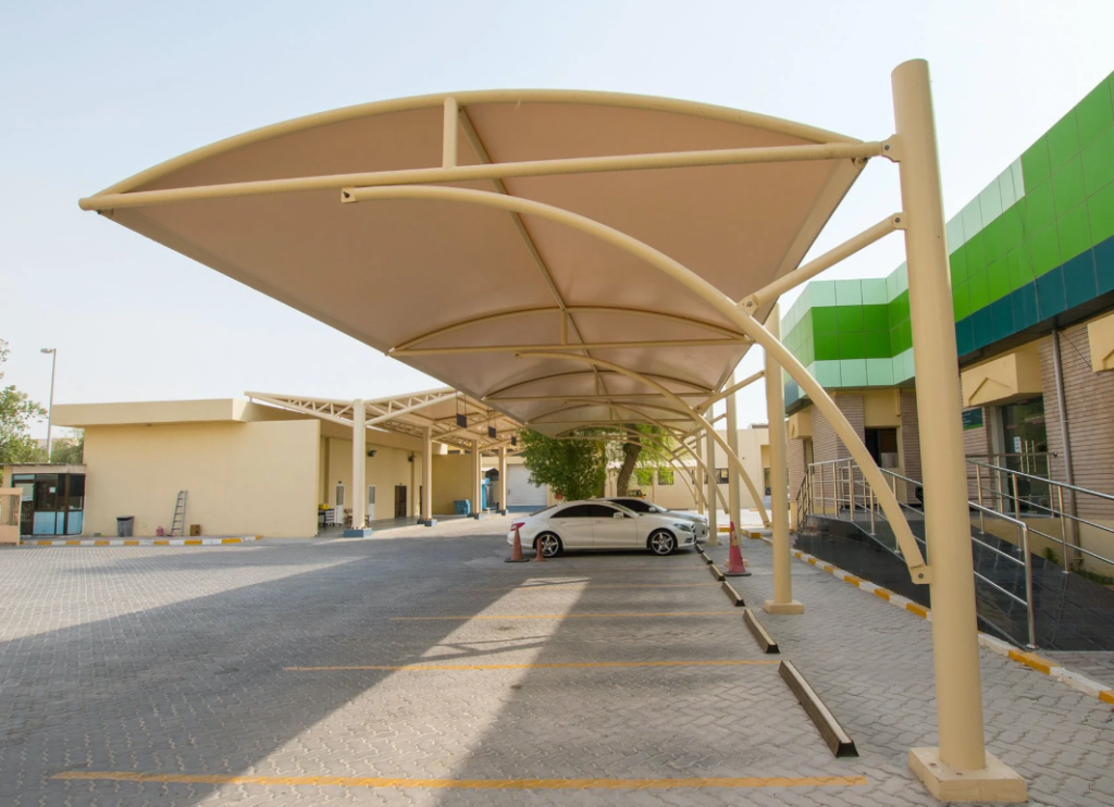 Bottom Support Car Parking Shades